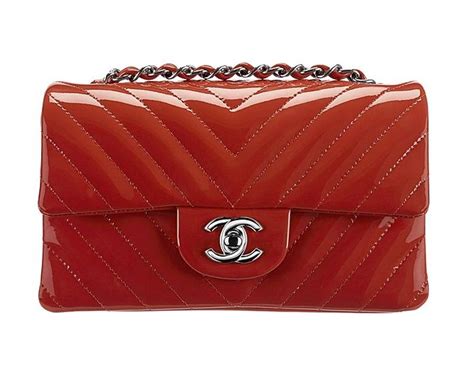 chanel chevron mini flap size|Chanel flap 2.55.